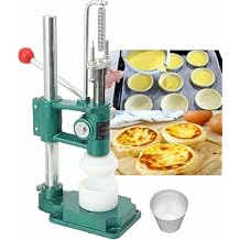 Egg Tart Pressing Machine, Manual Egg Tart Shell Making Machine, Commercial Egg Tart Molds Custard Tart Shell Mold, Hand Press Egg Tart Skin Tool, for Baking Tarte Pie Waffle Shells B08