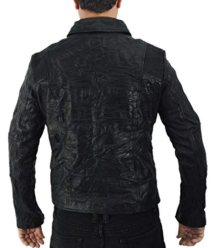 Flesh & Hide F&H Men's Captain Hook Once Upon A Time Genuine Leather Jacket4