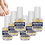 Keratin 3-Tage-NagelpflegeöL, Nagel-Und NagelhautöL Mit Keratin – Feuchtigkeitsspendendes, StäRkendes NagelreparaturöL, Nagel- Und NagelhautöL, TäGlicher Nagelpflegestift FüR Alle Hauttypen (6 PCS)
