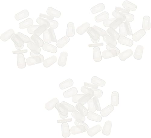 GLEAVI 36 pares de almohadillas de silicona para la nariz, almohadillas adhesivas para la nariz, protectores de nariz para lentes, almohadillas de