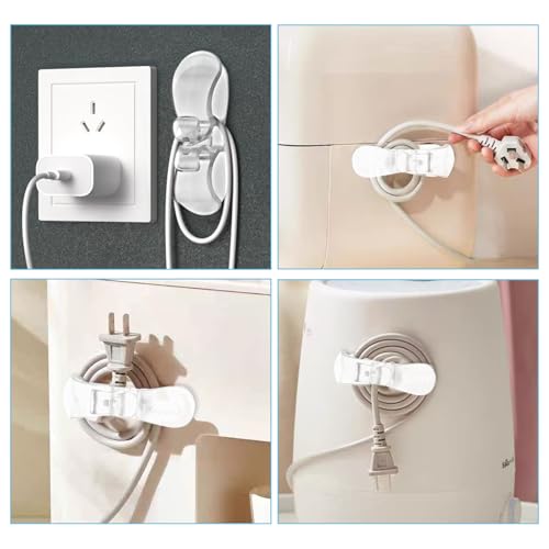 Tyqour 6 unidades organizador de cables para electrodomésticos de cocina - imagen 4