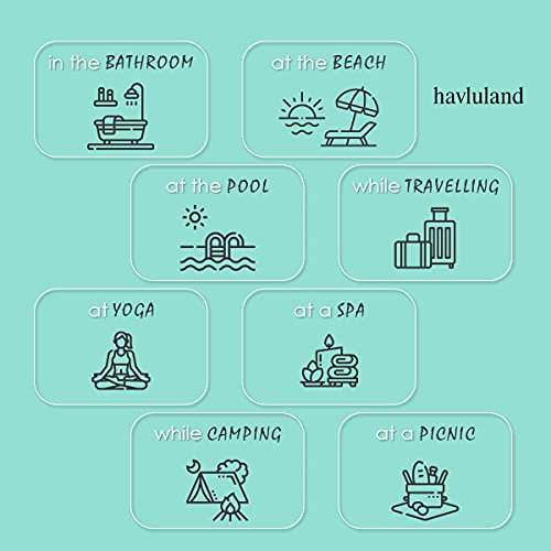 Havluland Sale Set Of 6 Beach Towels 100% Cotton Beach Towel Super Absorbent Xxxl Oversized 71X39 Lightweight Quick-Dry Bath Towels Sand Free Turkish Beach Towels Turkish Light Travel Blanket #TOP4