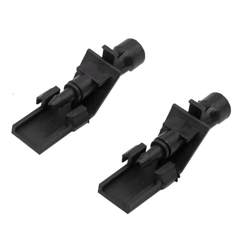 SYQUEST For ACCORD For CRV 76810-TA0-A01 Black, 2 PSC Windshield Windscreen Wiper Washer Spray Nozzle Windscreen Wiper Side Trim