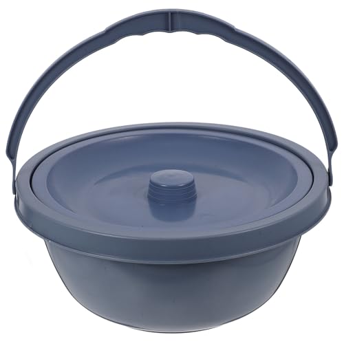 Pot de chambre portable avec couvercle étanche en PP pour toute la famille
