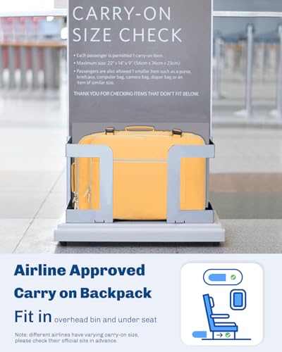 Image of Hynes Eagle 38L Flight Approved Weekender Carry on Backpack