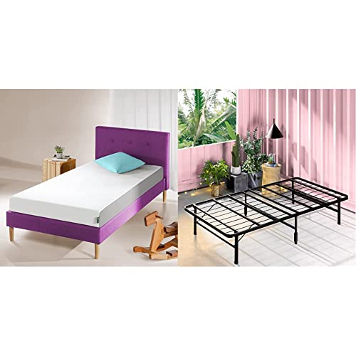 Zinus Cooling Foam Mattress Twin White