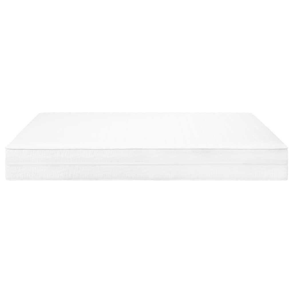 Materac 100 x 200 cm, wiskoelastyczna pianka memory, wysokość 18 cm, oddychający, nadający się do prania, ergonomiczny, nadaje się do sypialni, łóżka dla gości, stelaża kontynentalnego