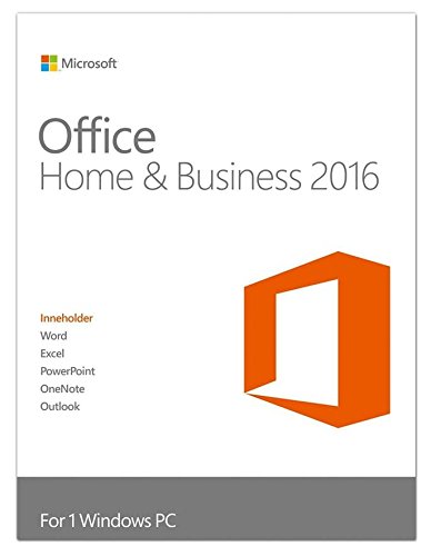 Preisvergleich Produktbild Microsoft Office Home and Business 2016 - Lizenz 1 PC Win