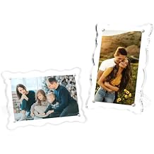ECOSEAO 5x7 Picture Frame Acrylic Photo Frame with Desktop Display Horizontally or Vertically For Thanksgiving,Christmas and New year Modern, Transparent, 5X7 1Pack