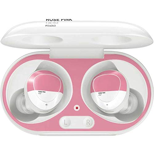 Skinit Decal Audio Skin Compatible with Samsung Galaxy Buds+ - Officially Licensed Originally Designed Rose Pink Design