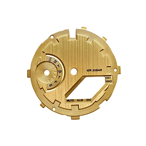 Caisoak MOD Kit Watch Dial Watch Face �݊��J�V�Ig-shock GA2100 ga-2100 ga-2110�����Չ����p�[�c �r���v�_�C���� �r���v�p�[�c �E�H�b�` �A�N�Z�T���[ �J�X�^���_�C�A�� (���F�̏c��)