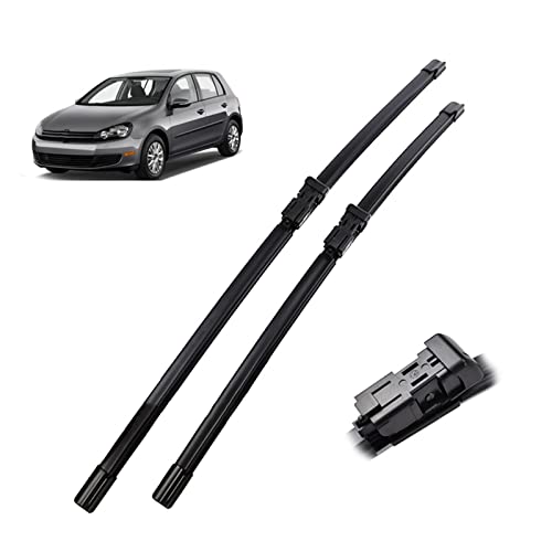 Essuie-Glaces Avant 24" + 19" pour VW Golf 5 et 6 conduite à gauche de 2005 à 2012