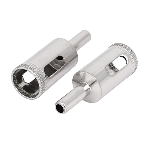 Aexit Broca para Vidrio 17 mm, Set 2 Piezas