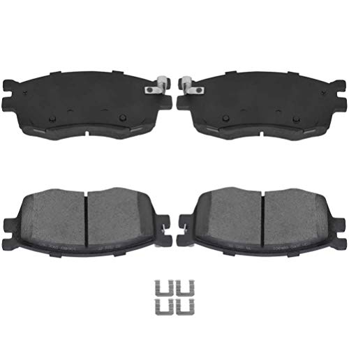 ECCPP Front Ceramic Disc Brake Pads 4PCS D1156-8266 w/Hardware