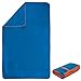 Produktbild Nabaiji Mikrofaser Handtuch Größe L 80x130cm blau/orange