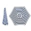 2M Blue stripes