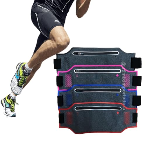 Pochete De Corrida Impermeavel Para Celular Academia Slim Fitness Caminhada Bike Ajustavel Unisex (V