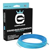 Cortland Striped Bass Intermediate Fly Line (Ice Blue, WF8I)