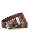BOSTANTEN Mens Belt Leather Ratchet 1 3/8'' Belt For Men Gift Dress and Casual with Adjustable Buckle, Trim to Fit