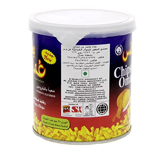 Oman Potato Chips Chilli Flavour 37g
