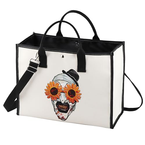 Marchandises d'art de film de clown et sac de transport réutilisable en toile