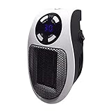 LOW ENERGY CONSUMPTION: The electric heater runs at a low power of 500 watts, it will not overload the circuit, perfect for small spaces;