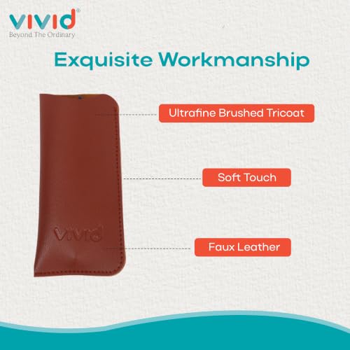Image of Unisex Specs Top Open Eyewear Dabbi Artificial Leather Soft Case Cover