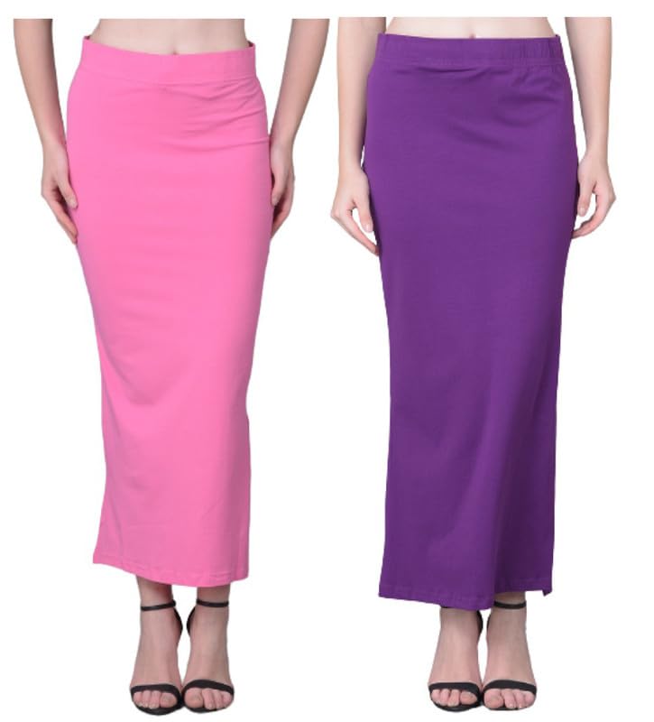 Image of Comfort Lady Women Cotton Blend Saree Shapewear /Saree Shapers Underskirt /Saree Petticoat