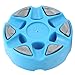 MAVIS LAVEN Hockey Puck, Dense Texture Glossy Flat Plastic Roller Puck for Skating Training, with Easy Sliding Design, Suitable for Canada and USA (Light Blue)