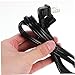 BUGUUYO Power Cord 5w Led Us Plug for Tools Flat Plug Adapter Auto-Off Feature