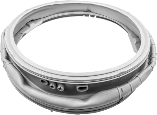 Upgraded Washer Door Gasket Seal Fit for LG WM3400CW/00 WM3700HWA/00 03 WM3600HWA/00 03 Washer Door Boot Replace MDS65736915 EAP12748962 PS12748962 AP6983043 4964148