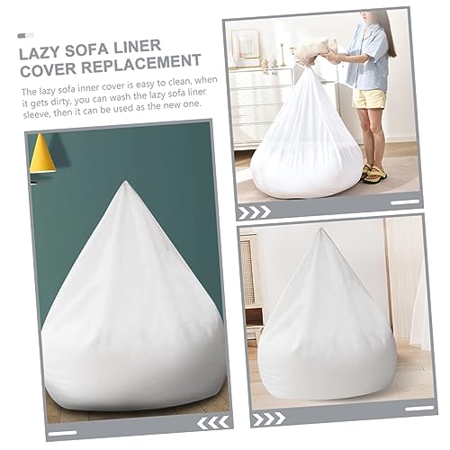 Miniatura 9 de Funomocya Forro Interior Para Puf Con Cremallera, 100 X 120 Cm, Funda De Repuesto Para Asiento De Sofá, No Incluye Relleno, Accesorio Para Muebles De Sala De Estar
