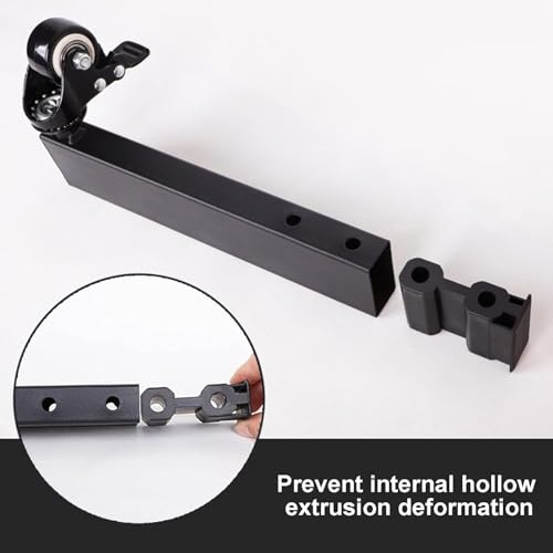 Soporte de TV con ruedas para piso, ajustable, 32-75 pulg miniatura 5