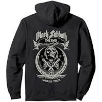 Oficial Black Sabbath The End World Tour Sudadera con Capucha