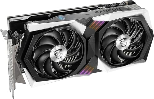 Image of RX 6700 XT Radeon Gaming X 12G Graphics Card - 12GB GDDR6 192-Bit Gaming GPU, Twin FROZR 8 Cooling, TORX Fan 4.0, PCIe Gen 4, HDMI 2.1, DisplayPort 1.4a, AMD RDNA 2 Graphics Card with 1 Year Warranty