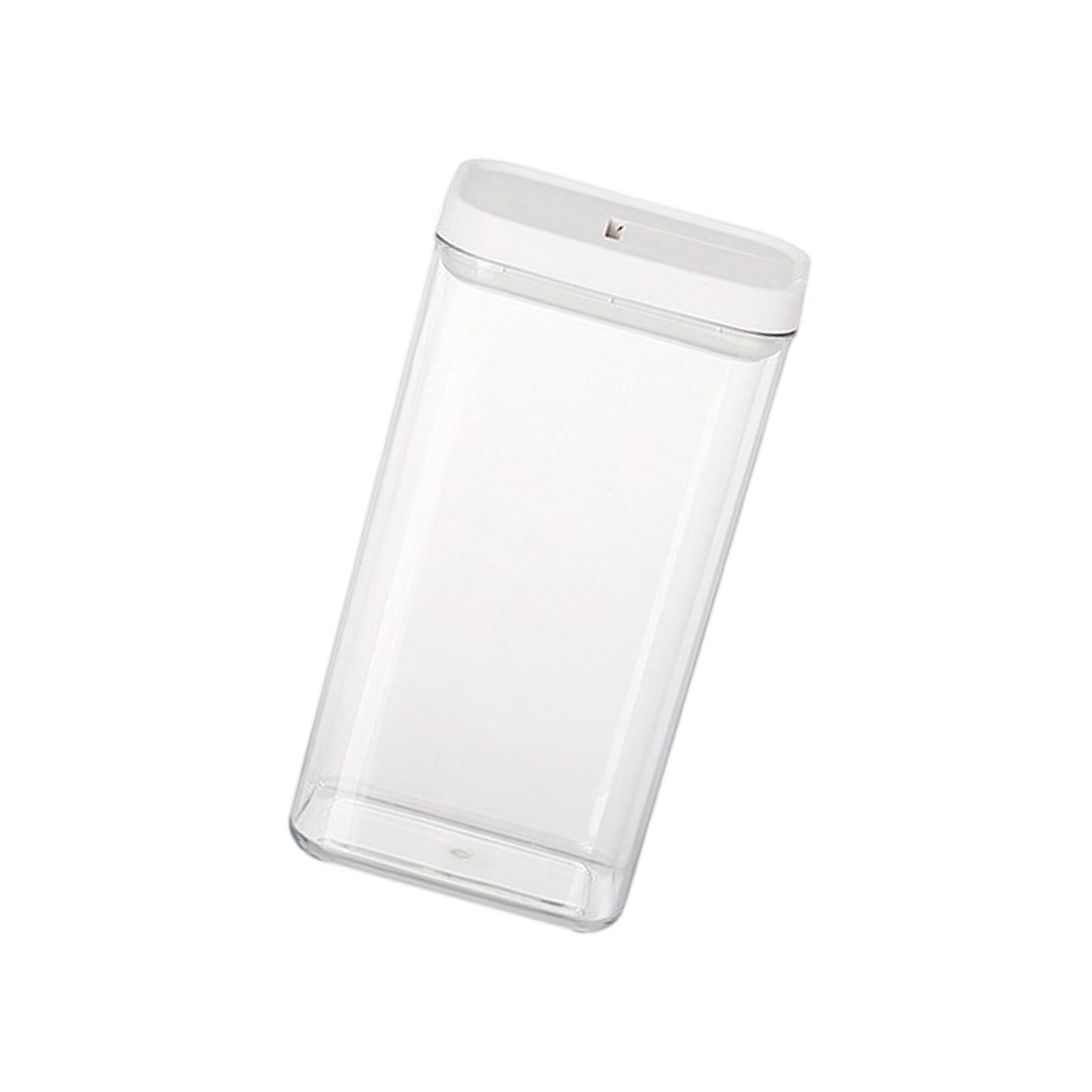 Msioytog Stackable Clear Food Container for Dry Goods Sealed Pantries Organiser with Secure Locking Lid Design Clear Pantries Organiser Containers