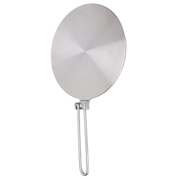 Heat Induction Plate, Convenient Heat Induction Adapter Safe Heat Quickly and Evenly Safety Handle with 1pcs for Induction Cooker Gas Stove Rice Cooker(Twenty Four#)