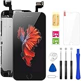 ✅ No Touch ID funzione /impronte digitali sul tasto home, ma è possibile trasferire da quello originale per mantenere Touch ID. Il progetto include una gamma completa di kit professionale di riparazione e sostituzione, mentre viene fornita in regalo una pellicola protettiva in vetro temperato, il che garantisce una semplice riparazione fai da te.