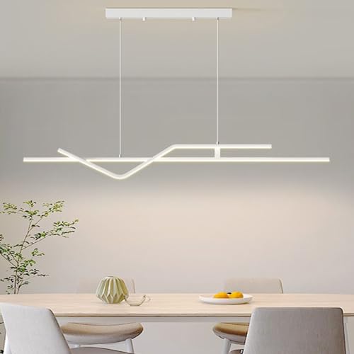 Lampe à suspendre réglable avec télécommande pour un salon design - 3