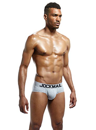 JOCKMAIL Mens Brief Sport Breathable Underpants Sexy Pouch Boxer Brief3