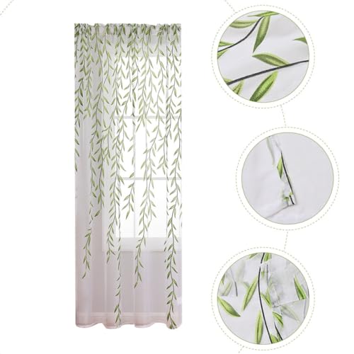 Cortina de salón con textura delicada para decoración sofisticada 8