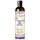 Kids Magnesium Sleepy Bath Soak - Bubble Bath - All-Natural Calming Bath Soak - Suitable for Newborns with Dry & Sensitive Skin - Lavender & Chamomile Essential Oils – Made in UK - 250ml