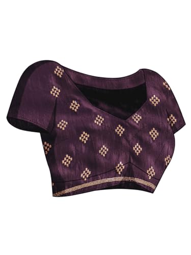Image of Jaanvi fashion Women's Pasapalli Design Sambalpuri Silk Saree with Swarovski Work & Blouse Piece