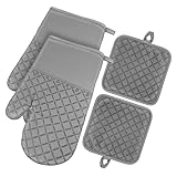 Photo Gallery sosoport guanti forno e presine in e silicone antiscivolo protezione mani alta temperatura per cucina cottura e forno guanti cucina resistenti al calore con grip Photo Gallery sosoport guanti forno e presine in e silicone antiscivolo protezione mani alta temperatura per cucina cottura e forno guanti cucina resistenti al calore con grip