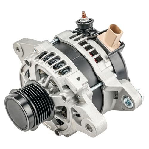 KAC Alternator Compatible With Toyota for 2014-2016 Corolla S/L/LE 2016 Corolla Special Edition 2017-2018 Corolla 2019 Corolla 1.8L (125 Amp) 11776N 12V CW 6-Groove Pulley