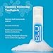 GO SMILE BLU Foaming Whitening Toothpaste for Blue-Light Toothbrushes, Light Activated Stain Removal & Enamel Whitening Formula to Freshen Breath & Clean Teeth Without Sensitivity, Mint Flavor 2.3 oz