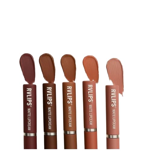 Edition Liquid Matte Lipstick Set for Women – 5 Shades Combo | Long Lasting, Smudge-Proof, Creamy Matte Finish | Beige, Berry, Mocha Madness, Cherry Pop & Just | 15ml Each-image-43
