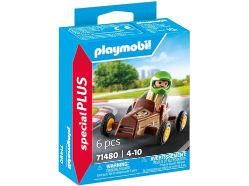 PLAYMOBIL 71480 Special Plus Niño con Kart, a Partir de 4 años