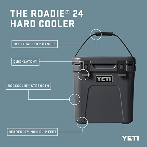 Yeti Roadie 24 Cooler, Rescue Red #TOP1