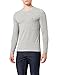 Produktbild Tommy Hilfiger Herren Stretch Slim FIT Long Sleeve Tee T-Shirt, Hellgrau (Light Grey Heather), XL